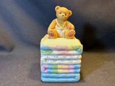 Enesco Priscilla Hillman Cherished Teddies A Gift to Behold 2000 - New Born Baby