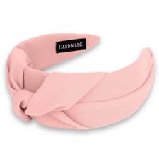 Knotted Headband for Women Pink Headband Wide Headbands Non Slip Top Knot Hai...