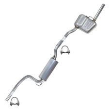Stainless Steel Resonator Muffler Exhaust Kit Fits 2005-2007 Ford Focus 2.0l Stainless Steel Resonator Muffler Exhaust Kit Fits 2005-2007 Ford Focus 2.0l