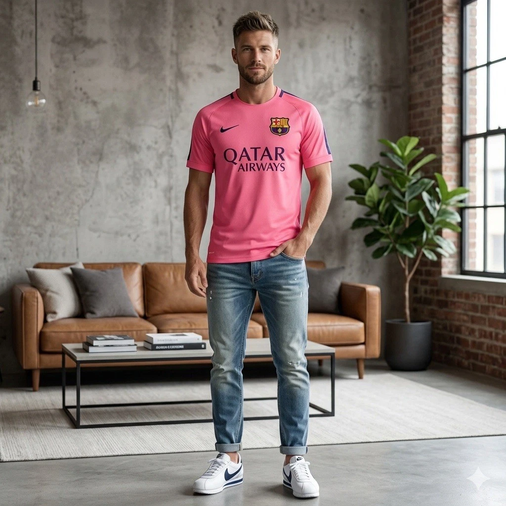 25+ Nike FC Barcelona Pink International Club Soccer Fan Apparel