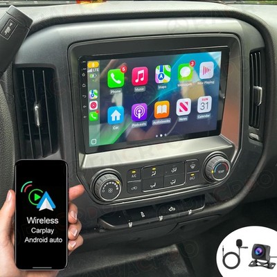 64G Car Stereo Radio Android15 For Chevrolet Silverado GMC Sierra 2014-2018 GPS