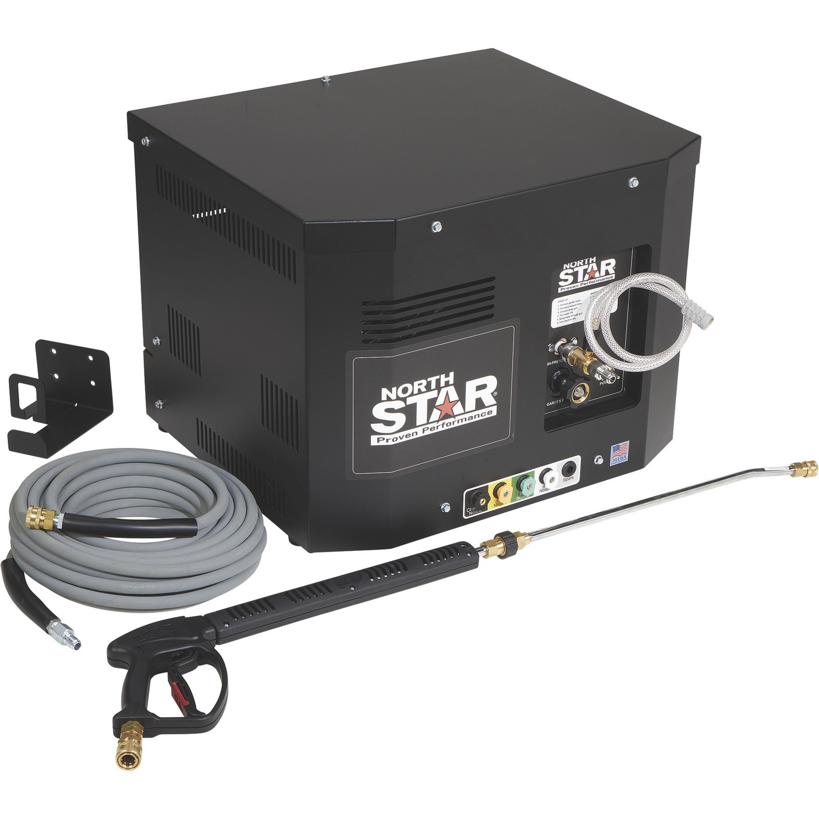 NorthStar Electric Cold Water Total Start/Stop Stationary Pressure Washer, 2500