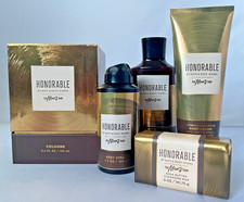 Bath Body Works Men's Honorable Cologne Body Wash Spray Cream Bar Soap U PICK