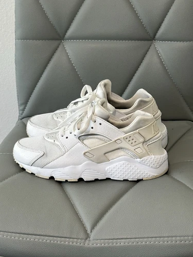 Sneakers Huarache by NIKE Air taglia 6 5 anni bianche stringate ottime condizioni