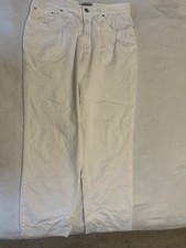 Versace Jeans Couture Men’s White Pants Size 35 (48) Made in Italy