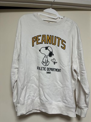 Vintage Peanuts Mens M Plaza Vintage  Sweatshirt Retro Japanese Import Classic C