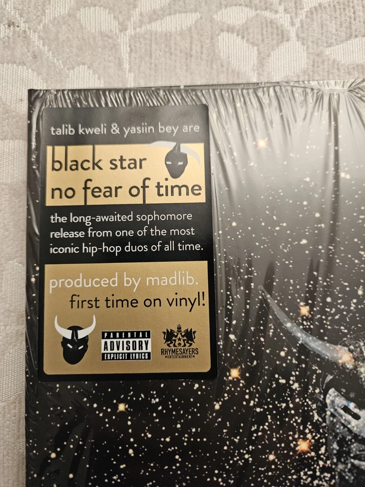 Black Star ‎- No Fear Of Time LP Mos Def & Talib Kweli USED HIP HOP Vinyl Record - Image 2 of 4