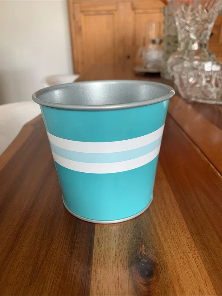 Ikea KAKIPLOMMON Übertopf Metall , Mehrfarbig, Ø10cm.x 9,5cm.H