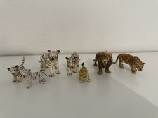 Schleich Raubkatzen Set Löwe, Tiger, Leopard