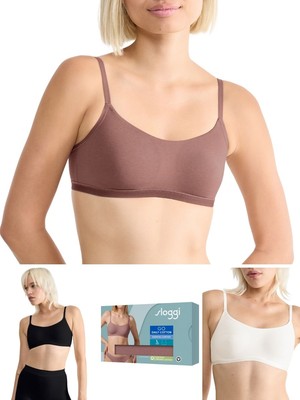 Sloggi GO Daily Cotton Top Pullover ohne Bügel Bralette Unterwäsche Dessous