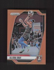 2024 Panini Prizm WNBA #96 Allisha Gray Orange Prizms #/99
