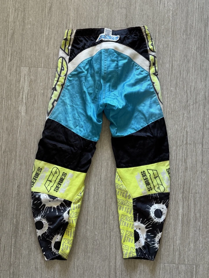 Vintage 1993 AXO Sport 151 Mission Control Motocross Racing Pants 28 - Bradshaw - Image 3 of 3