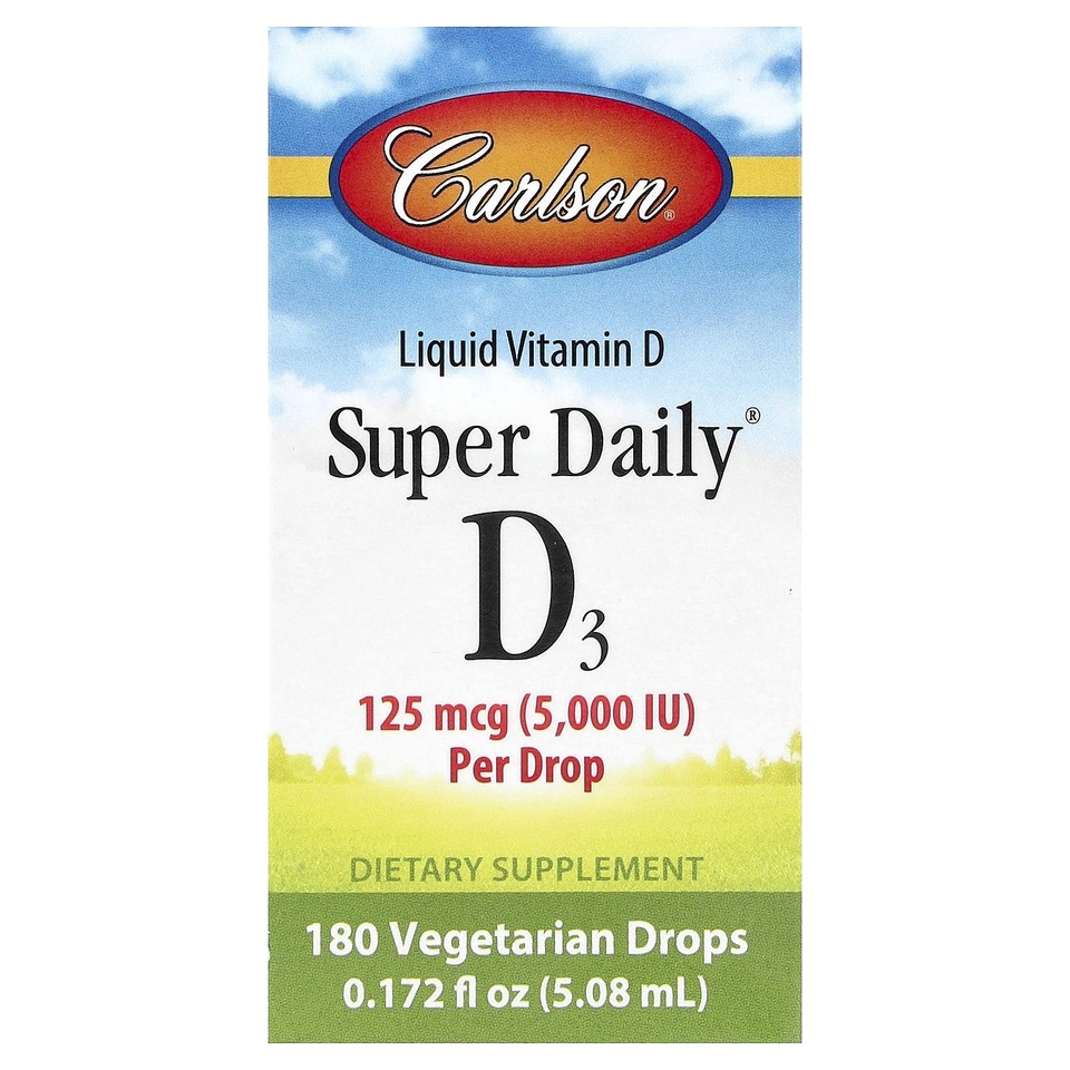 Super Daily® D3, 0.172 fl oz (5.08 ml)