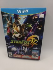 Star Fox Zero Bonus Pack Wii U BOX ONLY w/ Star Fox Guard Artwork Insert Big Box