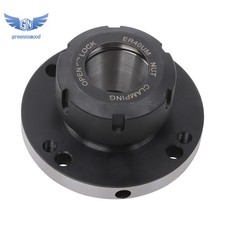 ER40 Collet Chuck Compact Lathe Tight Tolerance 100mm Diameter for CNC Milling