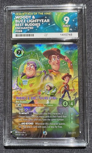 Woody & Buzz Lightyear - Best Buddies graded ACE 9 for sale on eBay