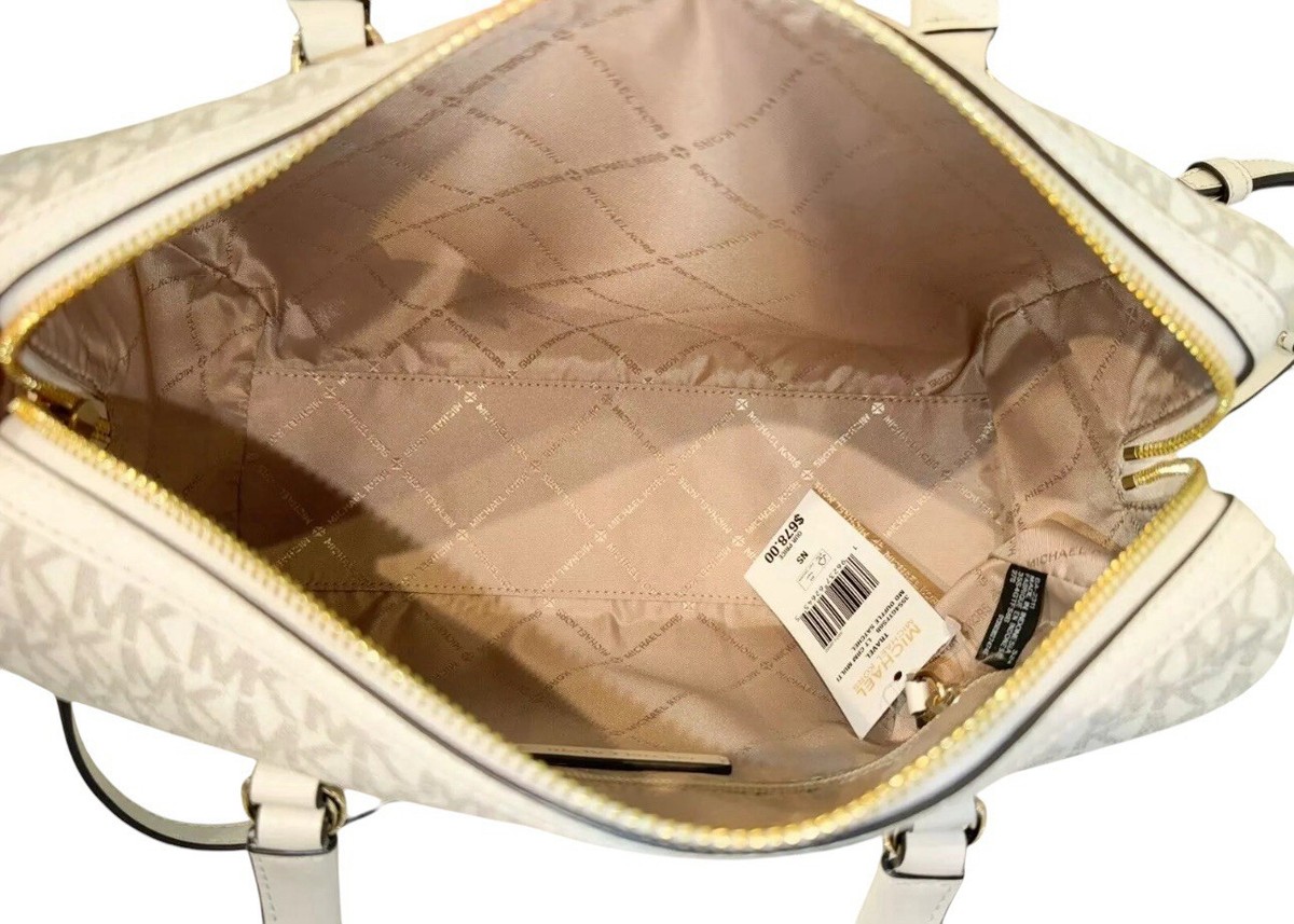 MICHAEL KORS JST TRAVEL MD DUFFLE SATCHEL SHOULDER CROSSBODY MICHAEL KORS JST TRAVEL MD DUFFLE SATCHEL SHOULDER CROSSBODY