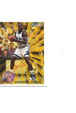 1993 FLEER AWARD WINNER MAGIC HALL OF FAME SHAQUILLE O'NEAL