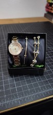 New Eclipse Womens Rose Gold Tone Watch Gift ...