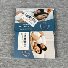 12X Silicone Anti Snore Nose Clip Magnetic Stop Snoring Apnea Aid Device Stoppe