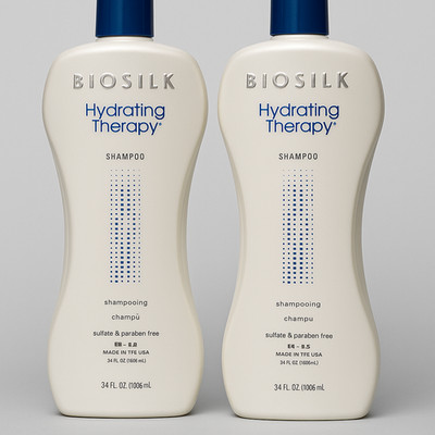 (2-Pk) BIOSILK Silk Protein Therapy Botanical Herb SHAMPOO + CONDITIONER 1006ml