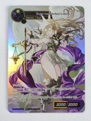 Engel des falschen Lebens World2022-002 Promo Force of Will Karte Full Art DE