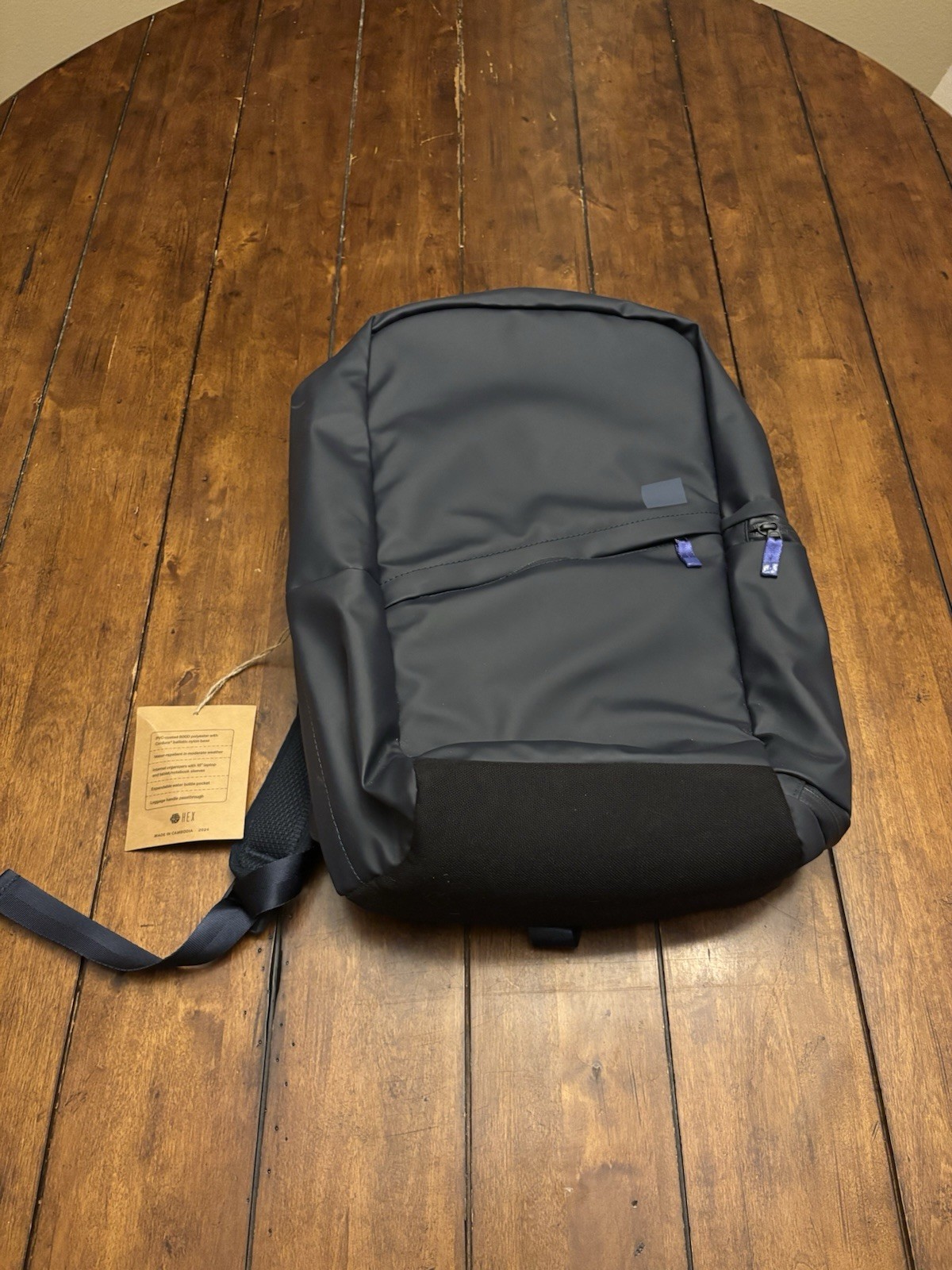 HEX GRAY Padded Laptop Travel Commuter Waterproof Backpack