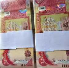 1 Million Iraqi Dinar   40 X 25,000 Unc  Authentic Iqd Currency   Verified W Coa