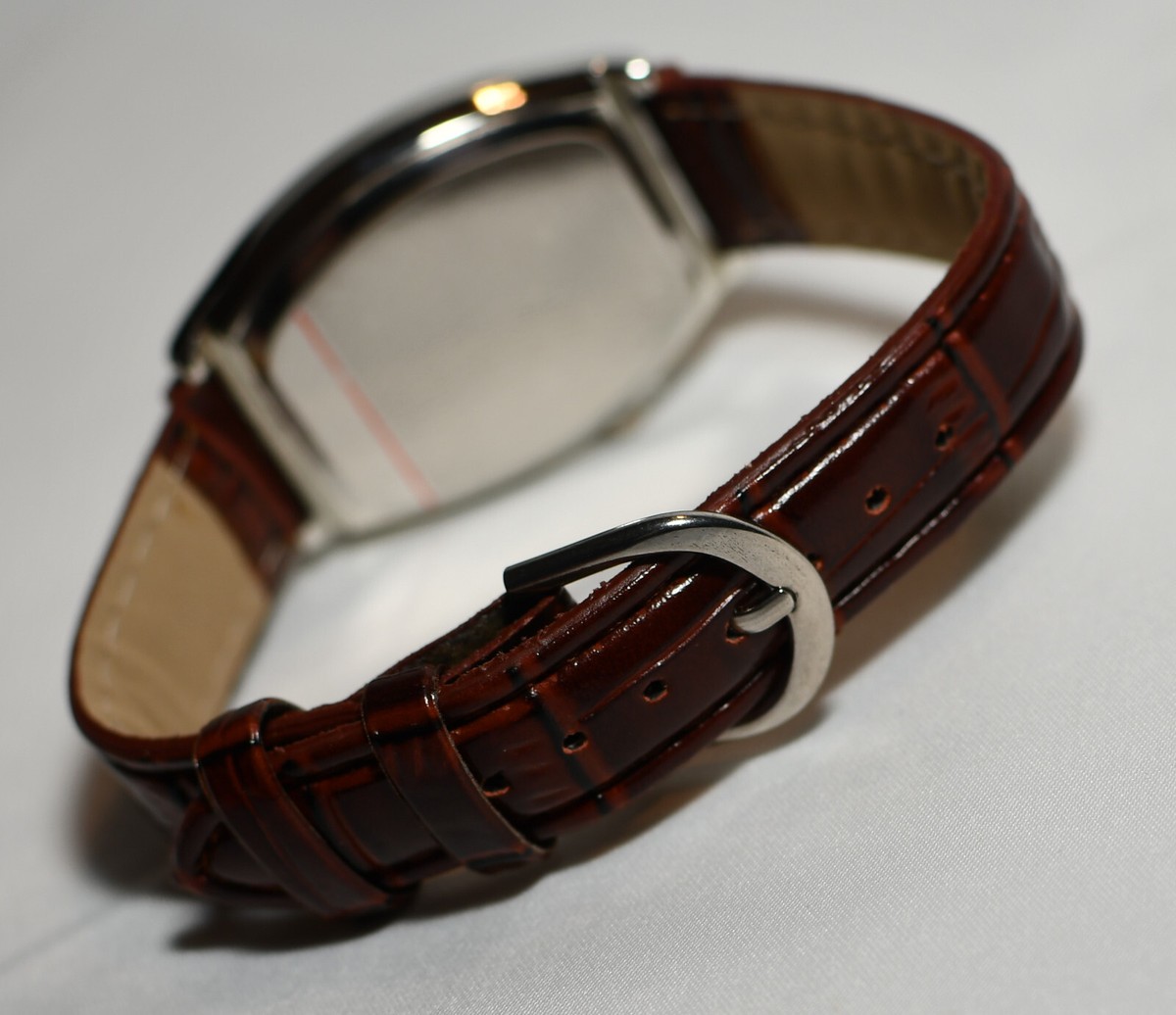 Coca-Cola Brown Leather Watch Bulova Accutron 218  main image 4