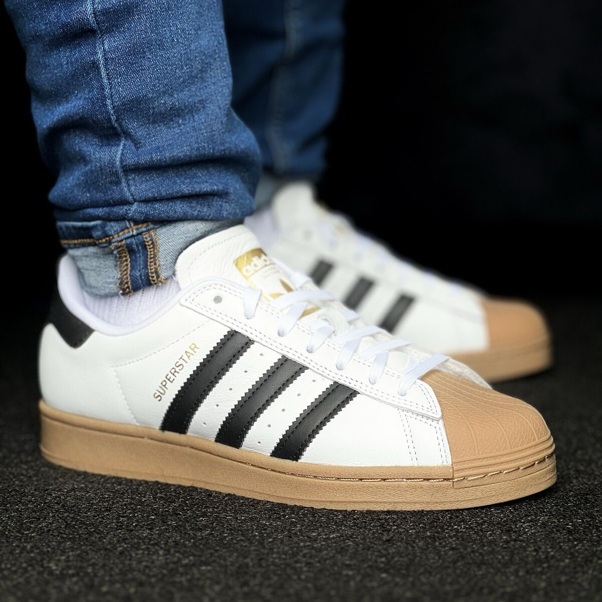 Adidas Superstar Adv Men's Sneakers Athletic Shoe White #669 Adidas Superstar Adv Men's Sneakers Athletic Shoe White #669