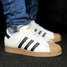Adidas Superstar Adv Men's Sneakers Athletic Shoe White #669