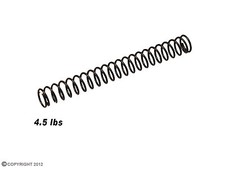 Wolff Reduced Power Striker Firing Pin Spring 4.5lb 17 Through 43 Wolff Reduced Power Striker Firing Pin Spring 4.5lb 17 Through 43