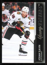 2021-22 Upper Deck #718 Josiah Slavin Young Guns RC