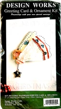 Holiday Craft Kit Design Works Crafts Card and Ornament CHRISTMAS ANGEL