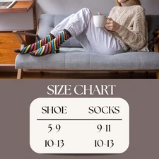 Tipi Toe Womens 6 Pairs Colorful Patterned Crew Dress Socks