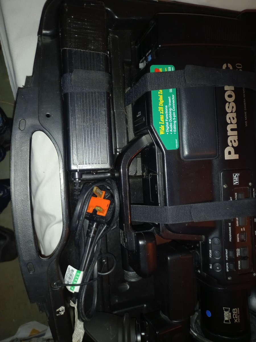 Vintage (Collectable) Panasonic NV-M50 VHS Professional Video