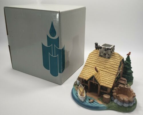 PARTYLITE #P7305 / GONE FISHIN' HOLIDAY TEELICHTHAUS KABINE / NEU IM KARTON / NICHT MEHR ERHÄLTLICH  - Bild 1 von 12