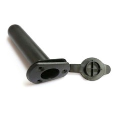 Flush Mount Fishing Rod Holder with Cover Canoe Fishing Bracket for Kayak Pole