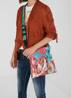 Desigual Valhalla Miami Damen UmhäNgetasche Mehrfarbig 28X20 Arty Bag