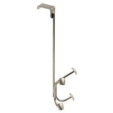 Liberty OTDDEQU-SN Devoe Over The Door Hook Coat Hat 4 Hook Satin Nickel