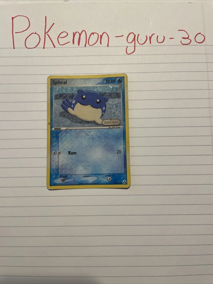 Spheal 65/92 Legend Maker for sale | eBay