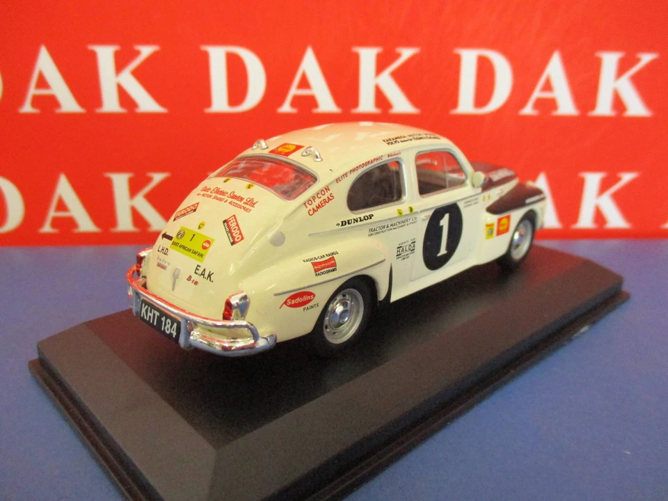 Die cast 1/43 Modellino Auto Volvo PV544 Safari Rally 1965 - Immagine 3 di 3