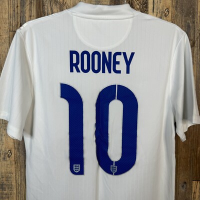 England 2014 Home WC Soccer Jersey Wayne Rooney #10 Nike