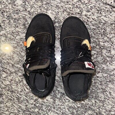 Used Size 10 - Nike Air Presto x Off-White Low Black Used Size 10 - Nike Air Presto x Off-White Low Black