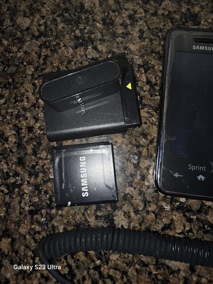 Celulares Samsung Instinct Sprint NEGROS GPS 3G Foto 3 de 4