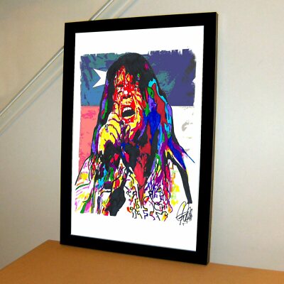Meat Loaf Bat Out of Hell Singer Hard Rock Music Poster Print Wall Art 11x17