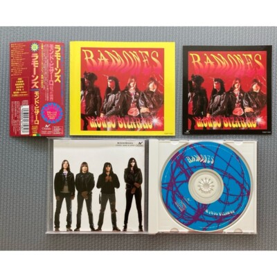 RAMONES MONDO BIZARRO JAPAN PRESS CD W&frasl; OBI AND STICKER、BOOKLET USED | eBay