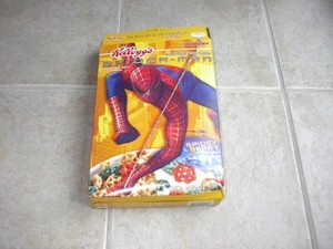 Kellogg's "Spiderman" Cereal Empty Box, Limited Edition, 10.2 OZ., 2005