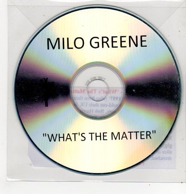 (FF317) Milo Greene, What's The Matter - DJ CD