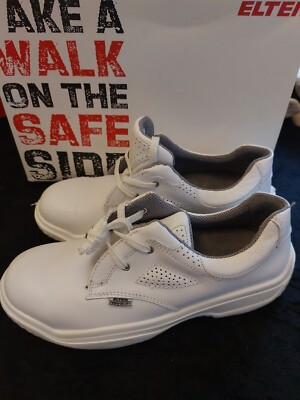 ELTEN S2 Damen Halbschuh BERIT S2 Hygiene weiß, 41, Stahlkappe